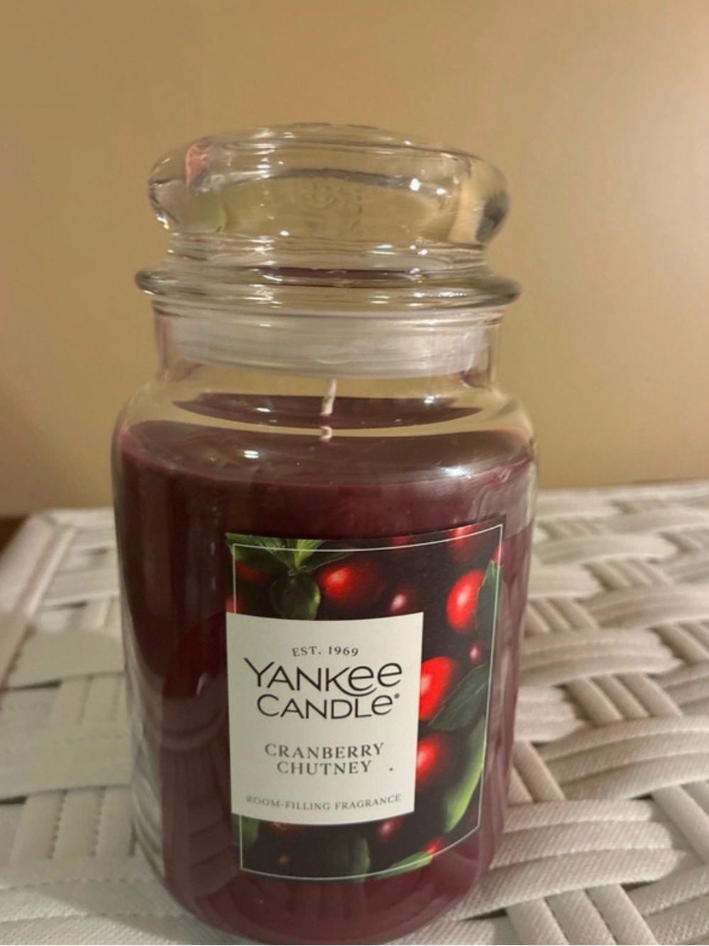 Yankee Candle Cranberry Chutney